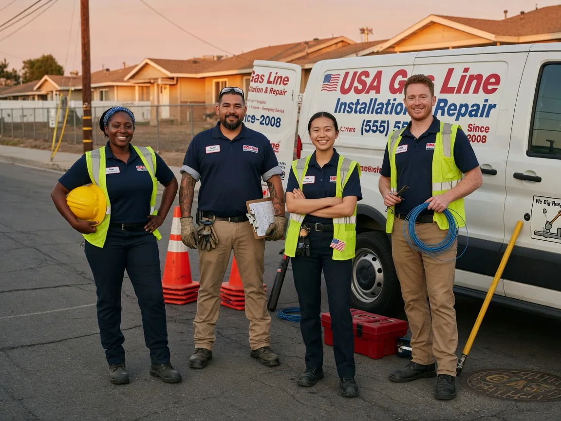 Gas Line Installation company in Oronoco, MN